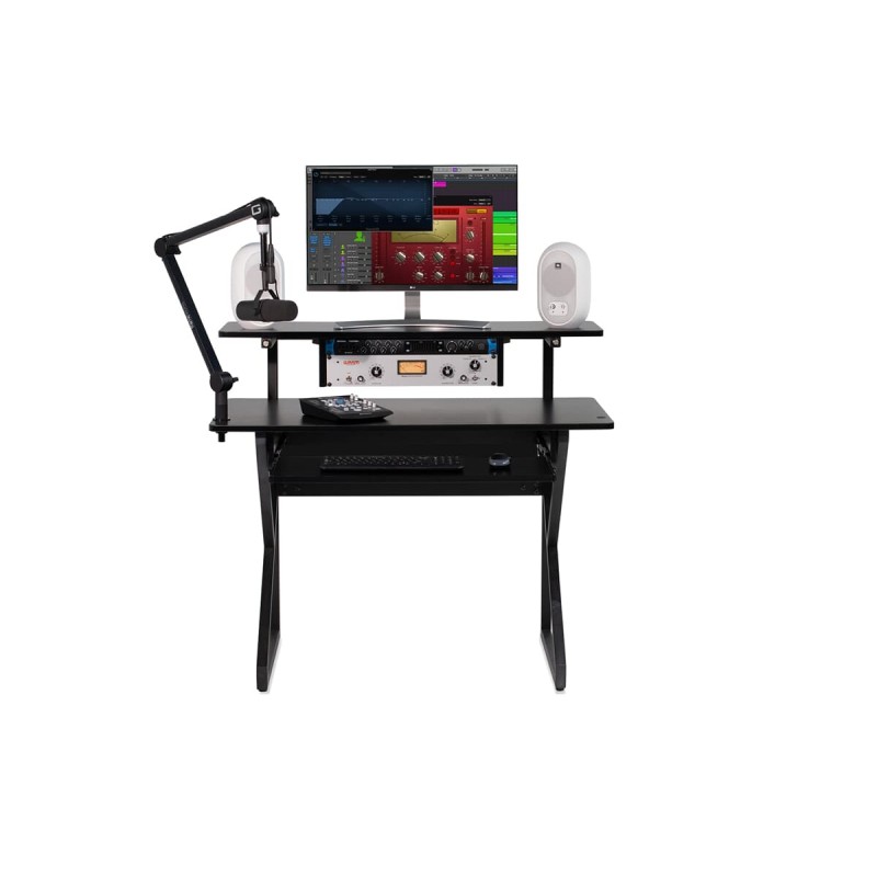 Gator Frameworks GFW-ELITEDESK-MAIN-BLK - Biurko z serii Content Creator Furniture