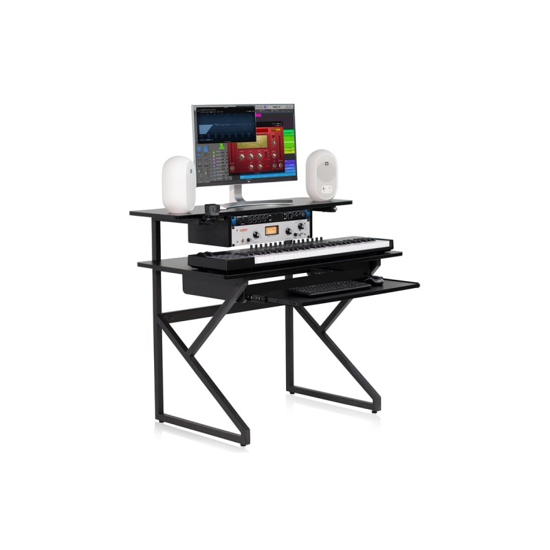 Gator Frameworks GFW-ELITEDESK-MAIN-BLK - Biurko z serii Content Creator Furniture