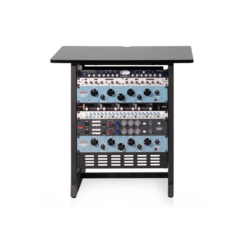 Gator Frameworks GFW-DESK-RK-BLK - Stojak rack 12U z serii Content Creator Furniture