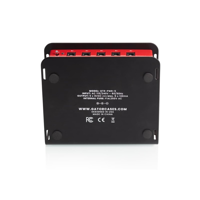 Gator Frameworks GTR-PWR-5-F - Zasilacz do pedałów efektów gitarowych