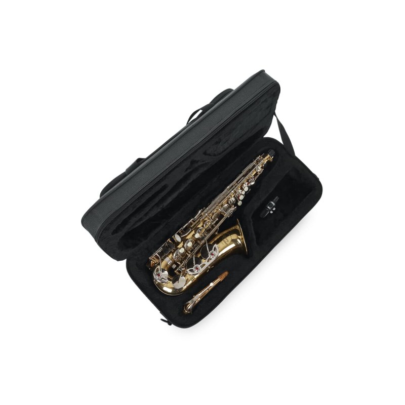 Gator Cases GL-ALTOSAX-MPC - Futerał na saksofon altowy ze schowkiem na ustnik