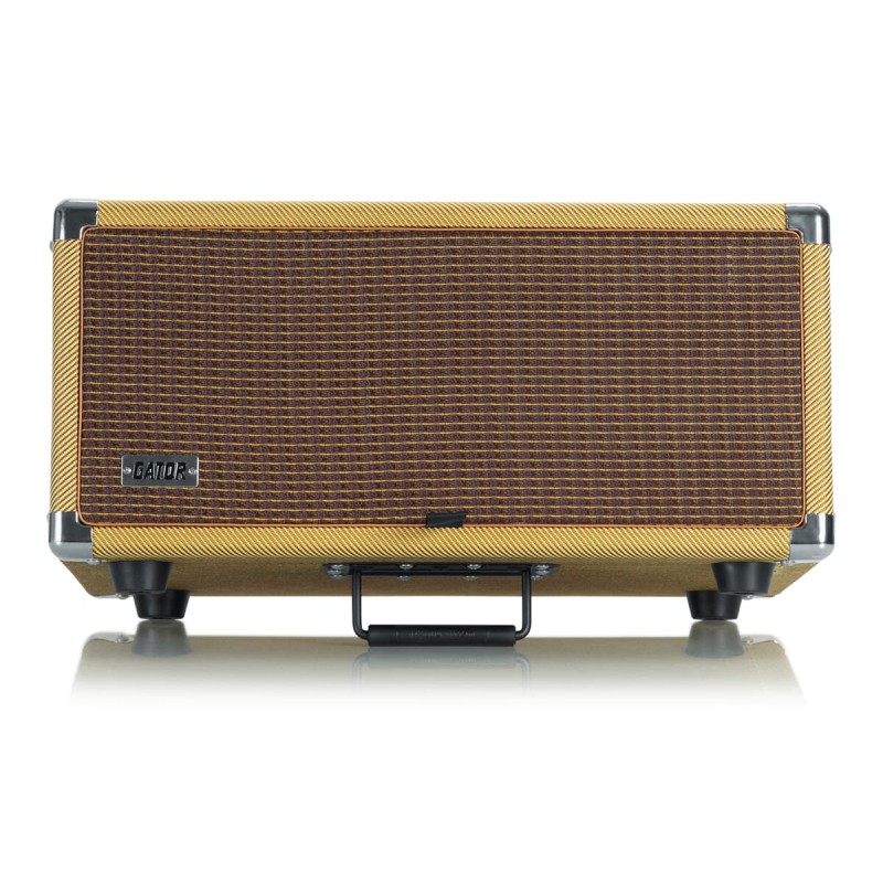 Gator Cases GR-RETRORACK-4TW - Skrzynia rack 4U dla wzmacniaczy rackowych, przedwzmacniaczy, efektów