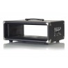 Gator Cases GR-RETRORACK-3BK - Skrzynia rack 3U dla wzmacniaczy rackowych, przedwzmacniaczy, efektów