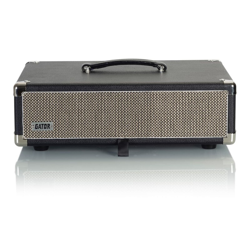 Gator Cases GR-RETRORACK-2BK - Skrzynia rack 2U dla wzmacniaczy rackowych, przedwzmacniaczy, efektów