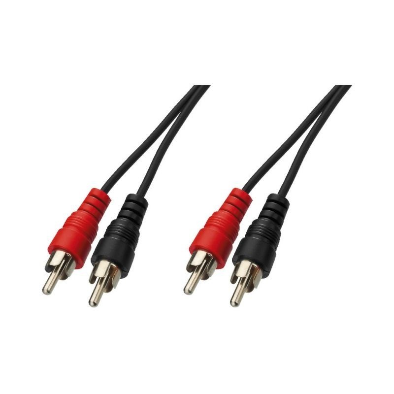 Monacor AC-050 - Kabel RCA audio, stereo