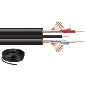 Monacor AC-53slsSW - Kabel audio 50m