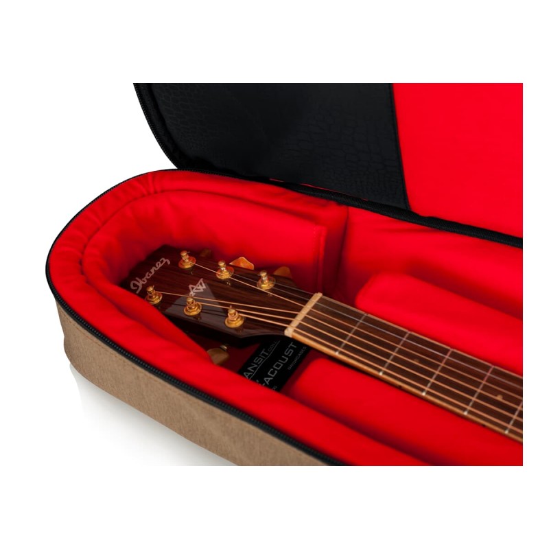 Gator Cases GT-ACOUSTIC-TAN - Pokrowiec na gitarę akustyczną z serii Transit