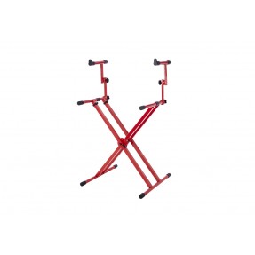 Gator Frameworks GFW-KEY-5100XRED - Statyw na keyboard typu X