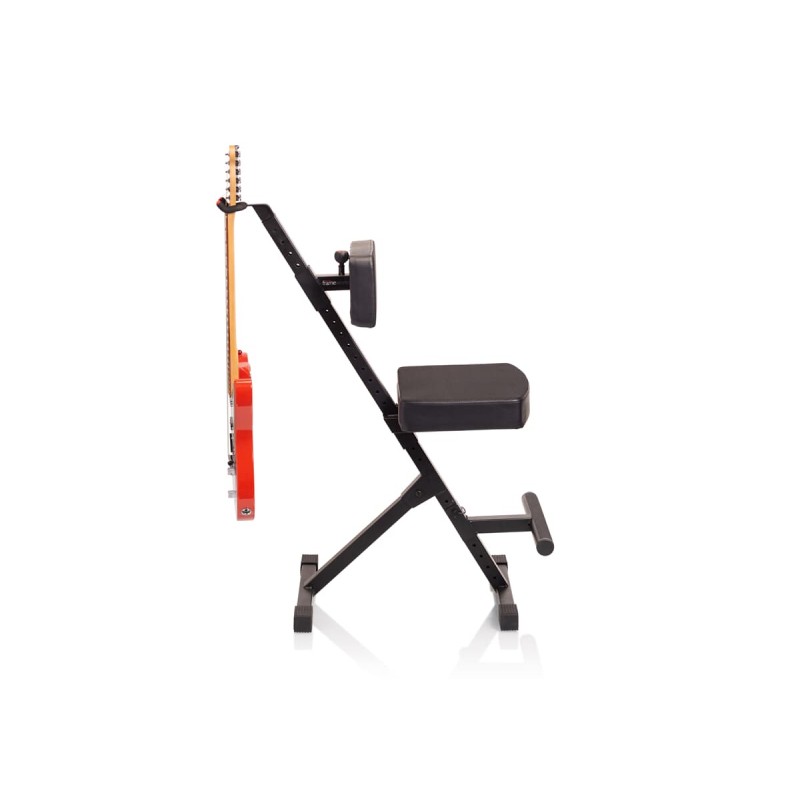 Gator Frameworks GFW-GTR-SEATDLX - Krzesło na gitarzysty ze statywem