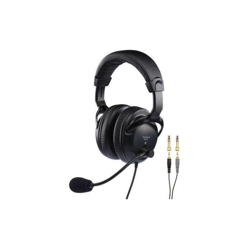 Monacor BH-009 - słuchawki z mikrofonem