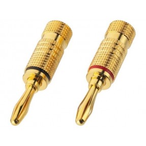 Monacor BP-100G - Para wtyków bananowych