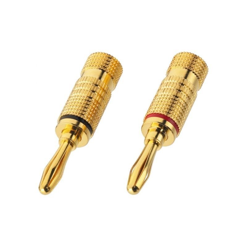 Monacor BP-100G - Para wtyków bananowych