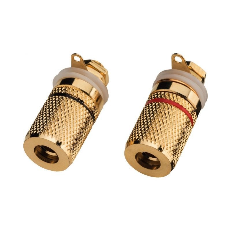 Monacor BP-250G - Para terminali głośnikowych