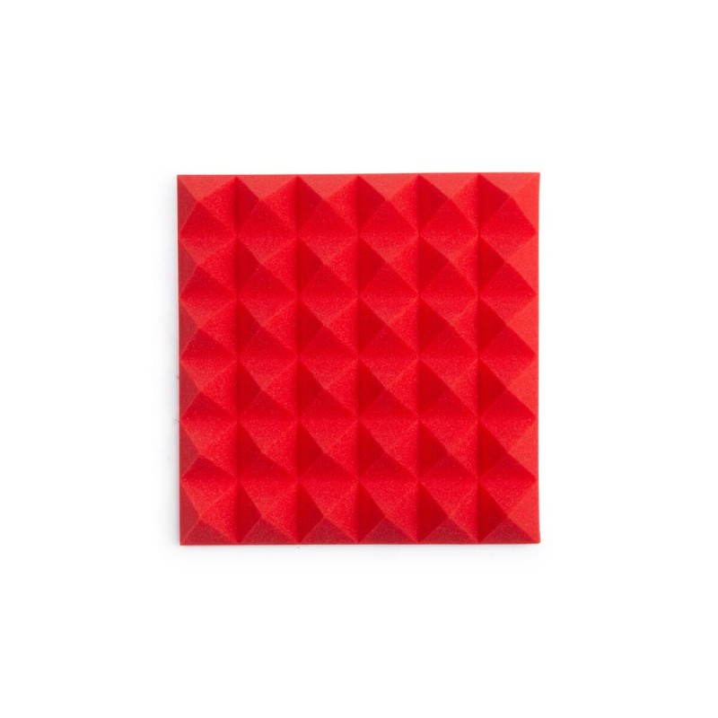 Gator Frameworks GFW-ACPNL1212PRED-8P - Zestaw 8 paneli piramidowych z pianki akustycznej