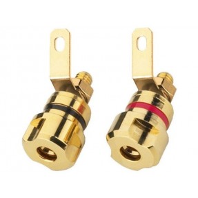 Monacor BP-405G - Para terminali głośnikowych