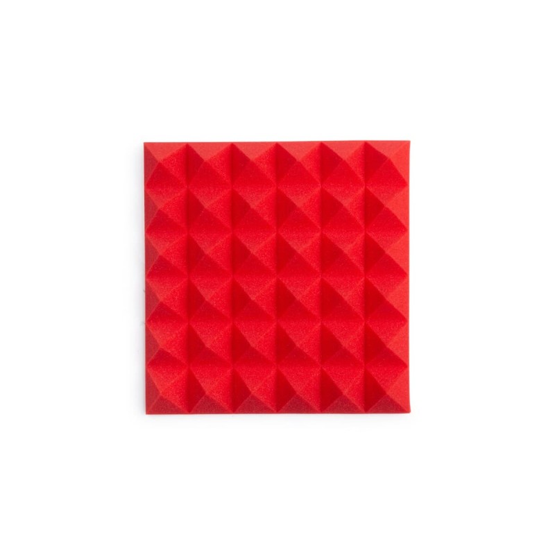 Gator Frameworks GFW-ACPNL1212PRED-2P - Zestaw 2 paneli piramidowych z pianki akustycznej