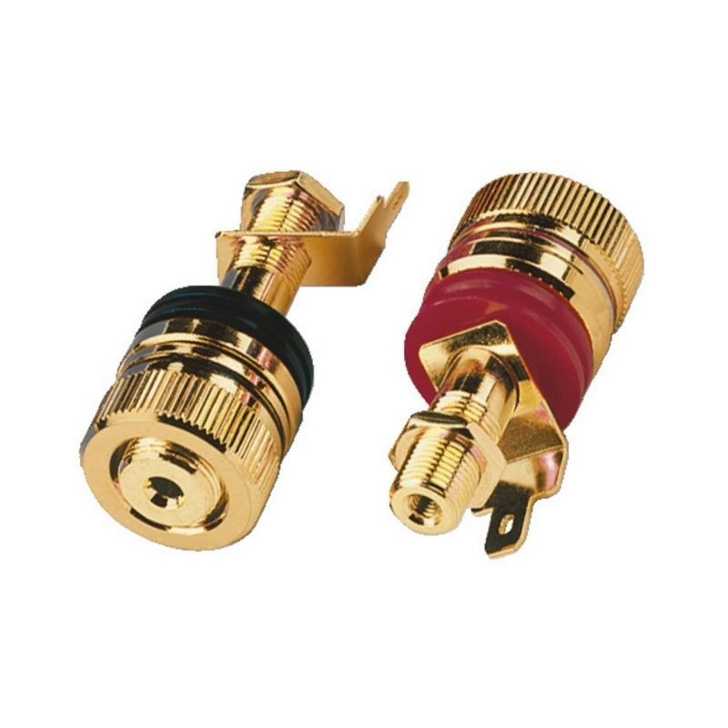 Monacor BP-520G - Para terminali głośnikowych