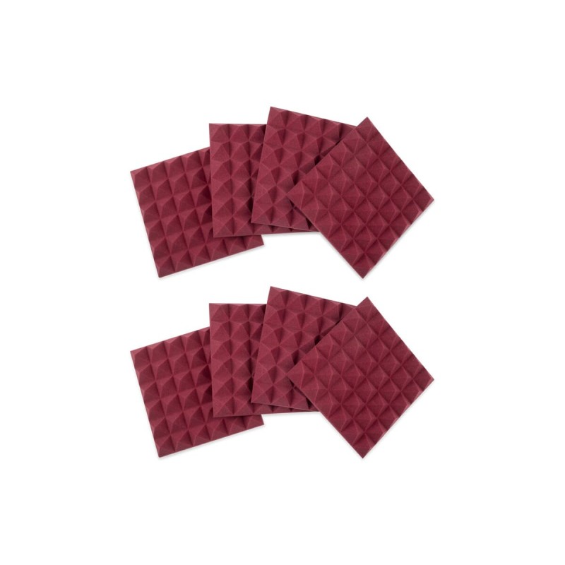 Gator Frameworks GFW-ACPNL1212PBDY-8P - Zestaw 8 paneli piramidowych z pianki akustycznej