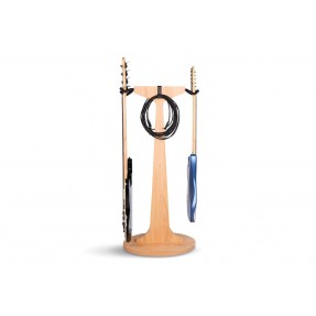 Gator Frameworks GFW-ELITEGTRHNGSTD-2-MPL - Podwójny wiszący stojak gitarowy