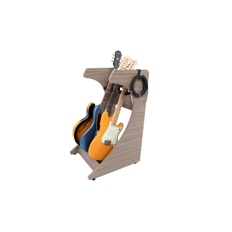 Gator Frameworks GFW-ELITEGTR3RK-GRY - Statyw na gitary z serii Elite