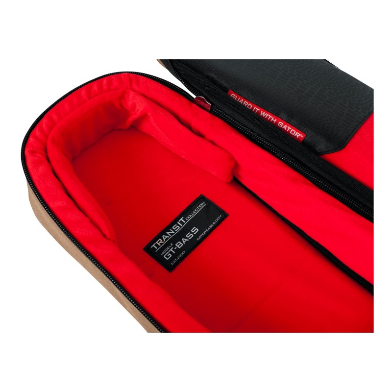 Gator Cases GT-BASS-TAN - Pokrowiec na gitarę basową z serii Transit