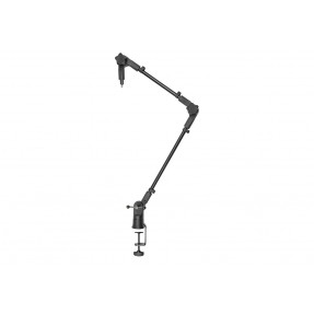 Gator Frameworks GFWMICBCBM0500 - Biurkowy statyw mikrofonowy do transmisji i podcastów