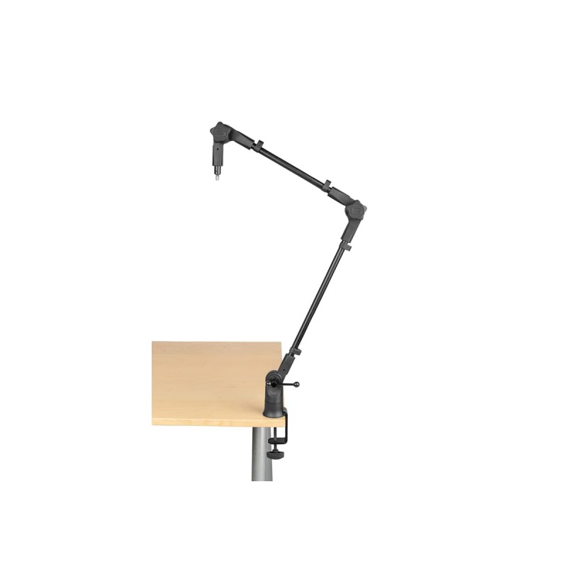 Gator Frameworks GFWMICBCBM0500 - Biurkowy statyw mikrofonowy do transmisji i podcastów