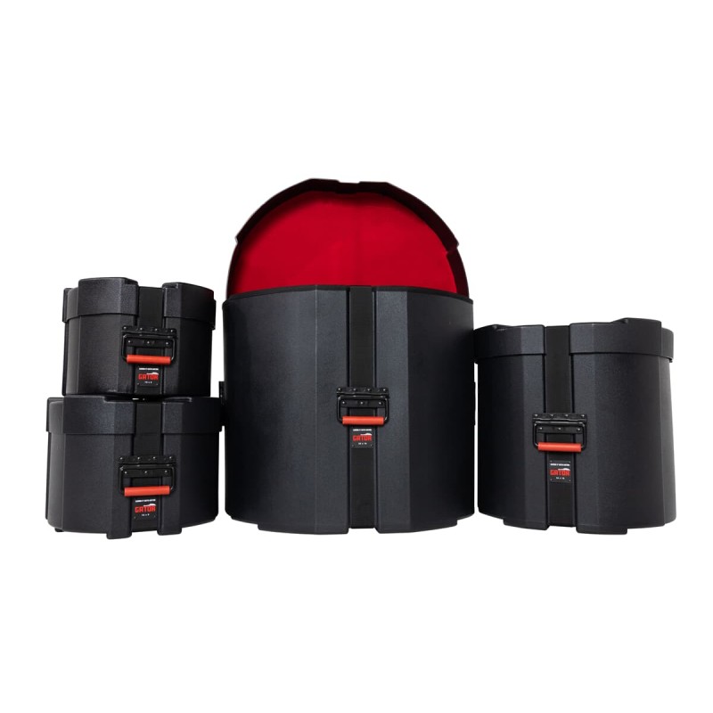 Gator Cases GPCROCKPACK - Zestaw futerałów perkusyjnych