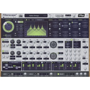 u-He Filterscape Zestaw wtyczek VST (pobierz) - 1 - Efekty (wtyczki VST, VSTi, TDM, RTAS itp.)) - u-He Filterscape to modułowa w