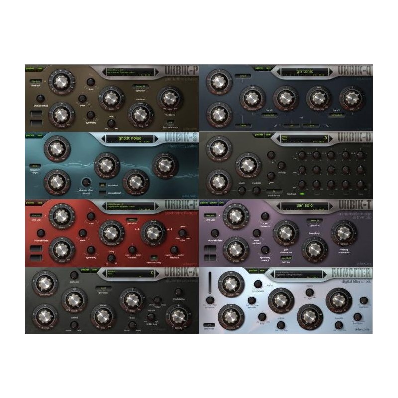 u-He Uhbik Zestaw wtyczek VST (pobierz) - 1 - Efekty (wtyczki VST, VSTi, TDM, RTAS itp.)) - u-He Uhbik to wszechstronny zestaw w