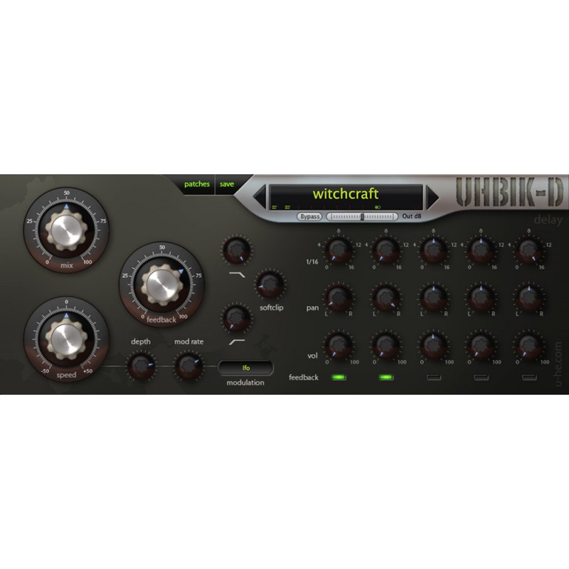 u-He Uhbik Zestaw wtyczek VST (pobierz) - 3 - Efekty (wtyczki VST, VSTi, TDM, RTAS itp.)) - u-He Uhbik to wszechstronny zestaw w