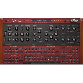 u-He Diva Wirtualny syntezator (do pobrania) - 1 - Instrumenty wirtualne - u-He Diva to najwyższej jakości syntezator analogowo-