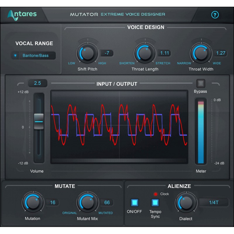 Antares Mutator - Wtyczka efektu wokalnego (do pobrania)