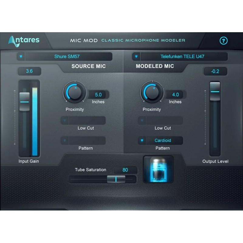 Antares Mic Mod - Wtyczka do modelowania mikrofonu (do pobrania)