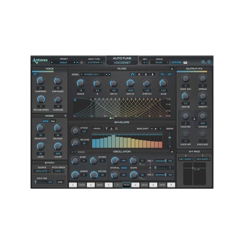 Antares Auto-Tune Vocodist - Wtyczka Vocoder (do pobrania)