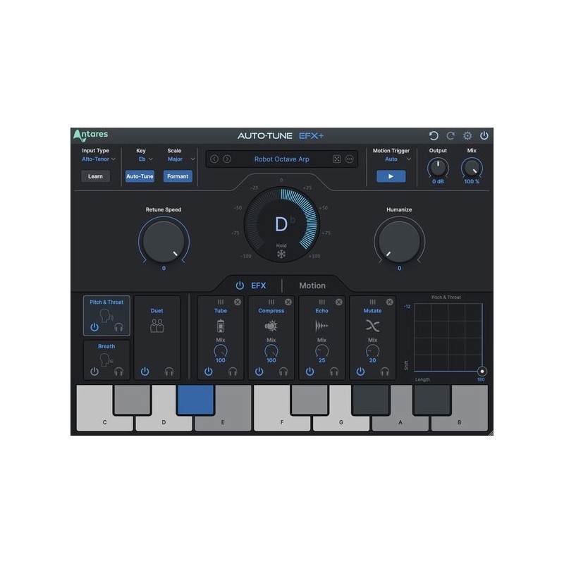 Antares Auto-Tune EFX+ 10 - Wtyczka korekcji tonacji (do pobrania)