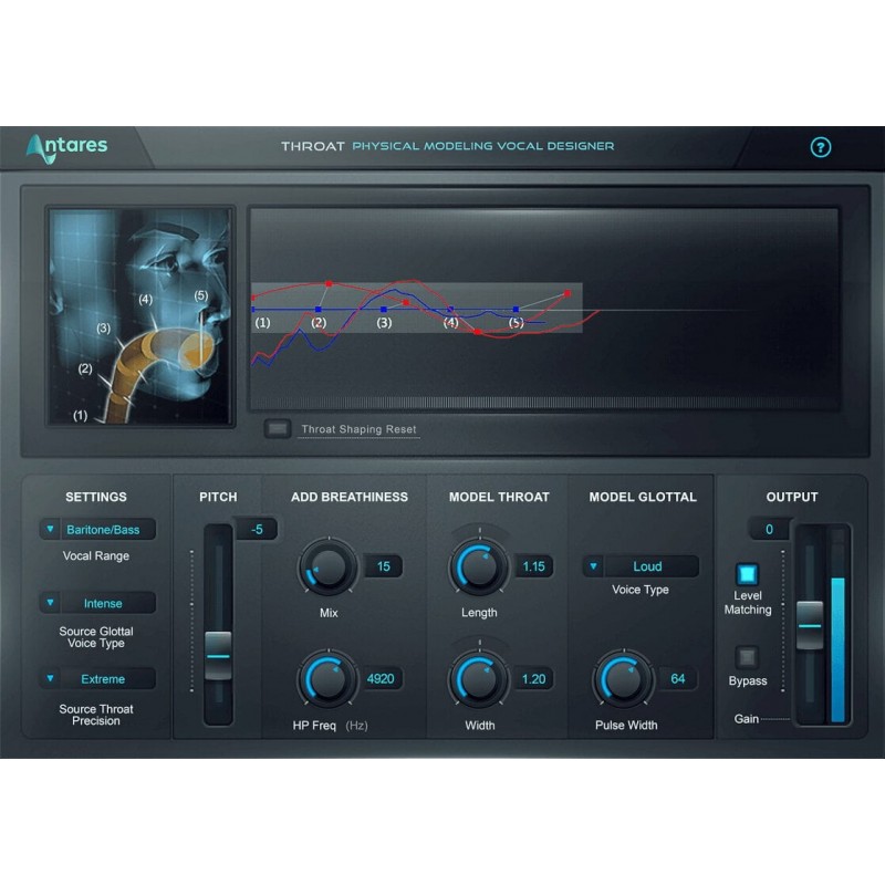 Antares Throat - Wtyczka efektu wokalnego (do pobrania)