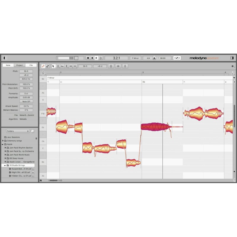Celemony Melodyne 5 Assistant - Wtyczka korekcji wysokości tonu i timingu (do pobrania)