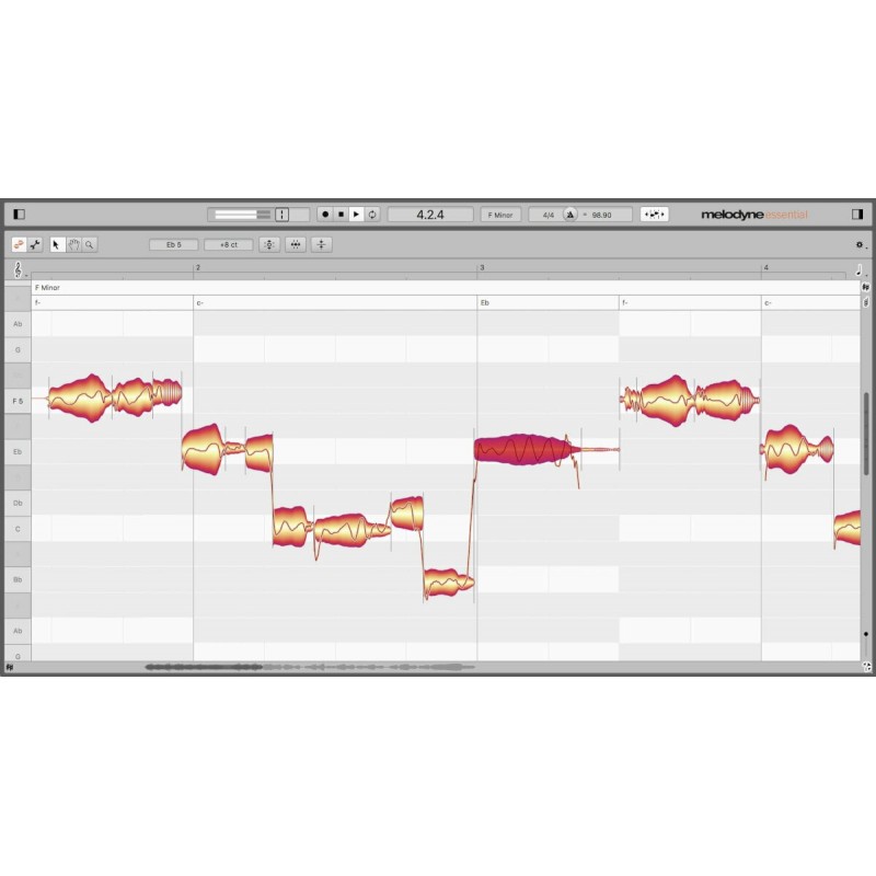 Celemony Melodyne 5 Essential - Wtyczka korekcji wysokości tonu i timingu (do pobrania)