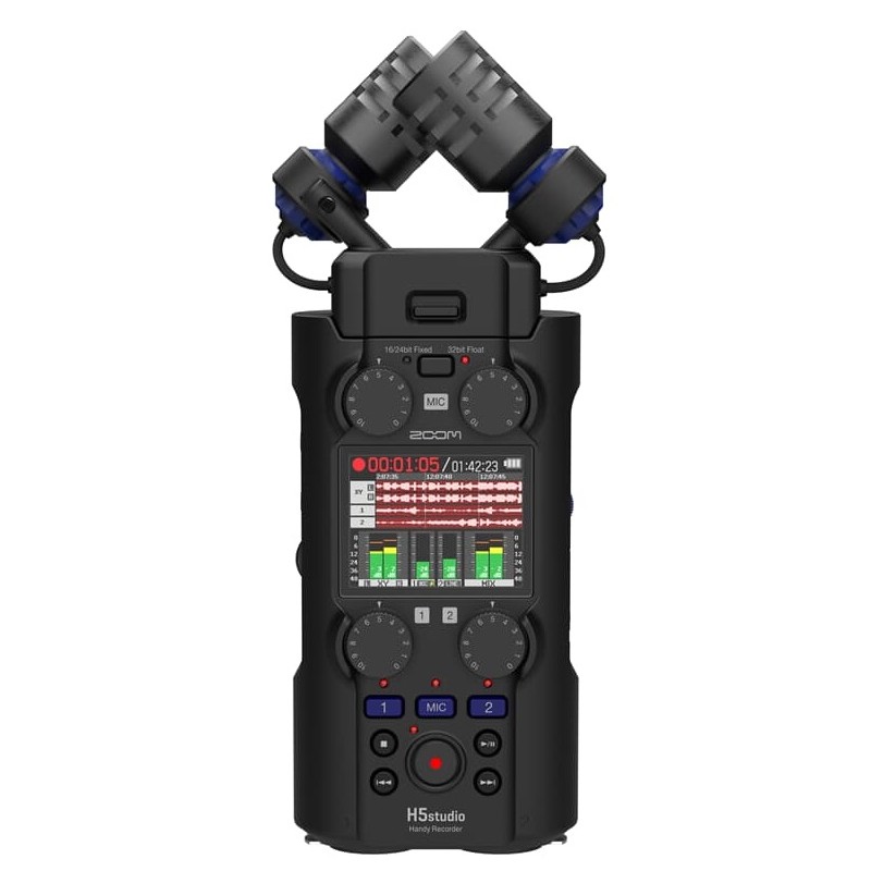 Zoom H5studio - rejestrator cyfrowy - 1 - Rejestratory - Rejestrator cyfrowy Zoom H5studio został stworzony do płynnej i profesj