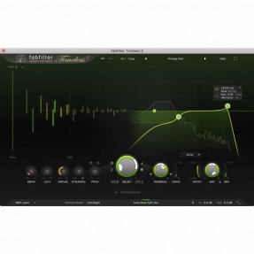FabFilter Timeless 3 Wtyczka VST Delay - 1 - Efekty (wtyczki VST, VSTi, TDM, RTAS itp.)) - Wszechstronna, vintage'owo brzmiąca w