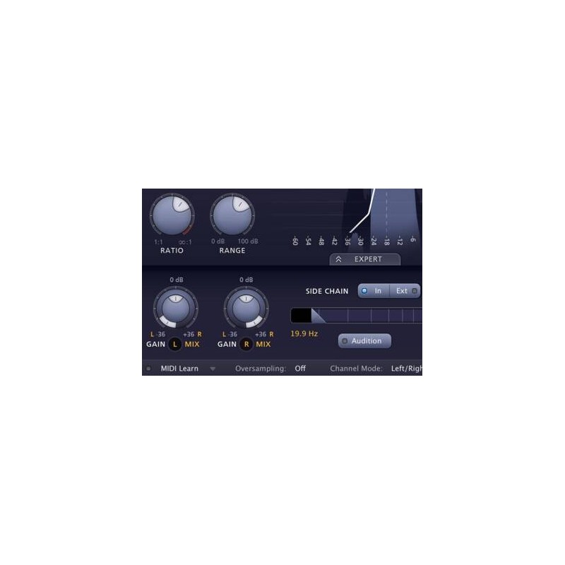FabFilter Pro-G Wtyczka VST Expander - 2 - Efekty (wtyczki VST, VSTi, TDM, RTAS itp.)) - Wszechstronna wtyczka bramki i ekspande
