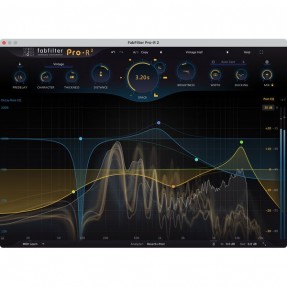 FabFilter Pro-R 2 Wtyczka VST Reverb - 1 - Efekty (wtyczki VST, VSTi, TDM, RTAS itp.)) - Wyrafinowana wtyczka pogłosowa oferując