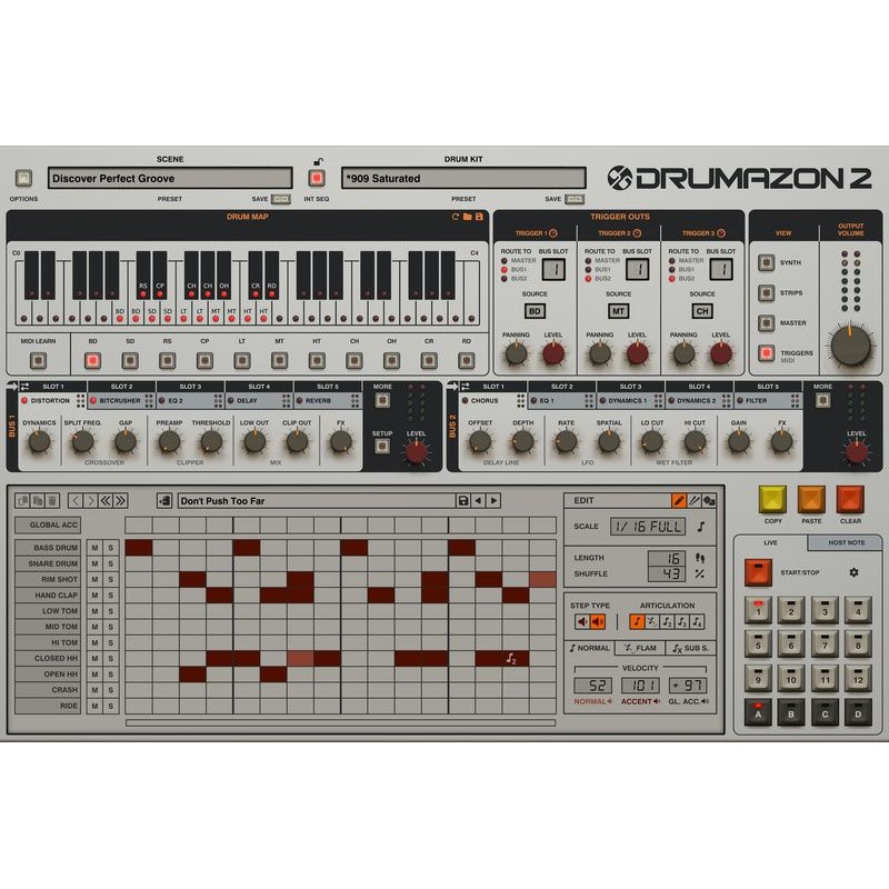 D16 Group Drumazon 2 - Wirtualny komputer perkusyjny (do pobrania)
