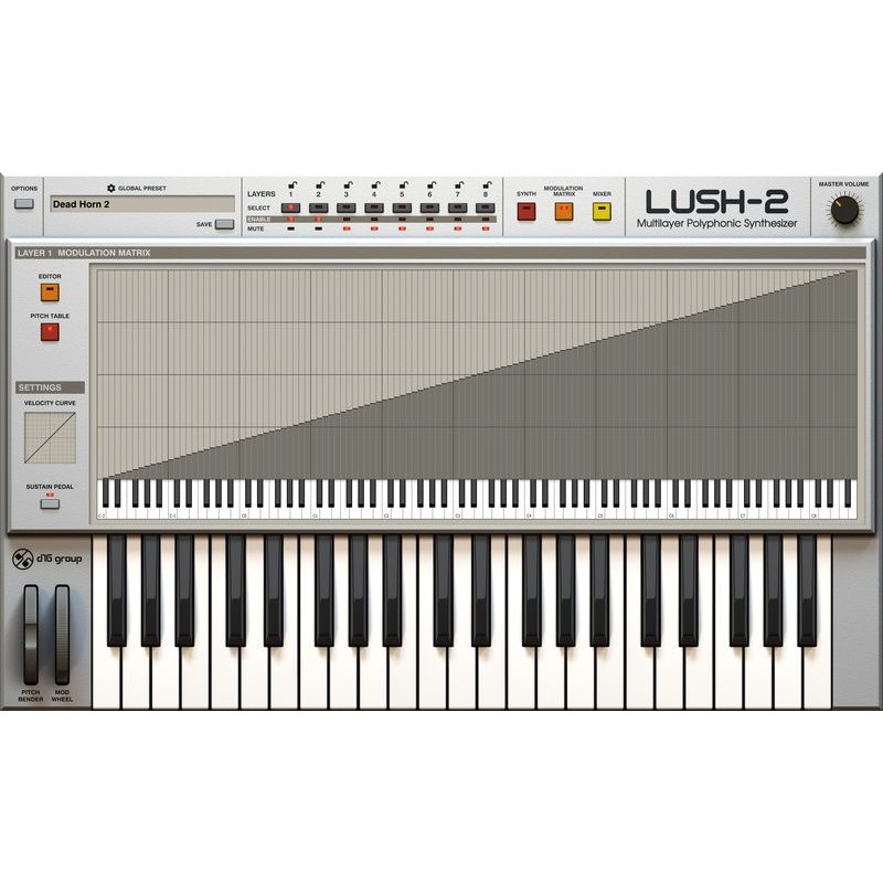 D16 Group Lush 2 - Wirtualny syntezator (do pobrania)