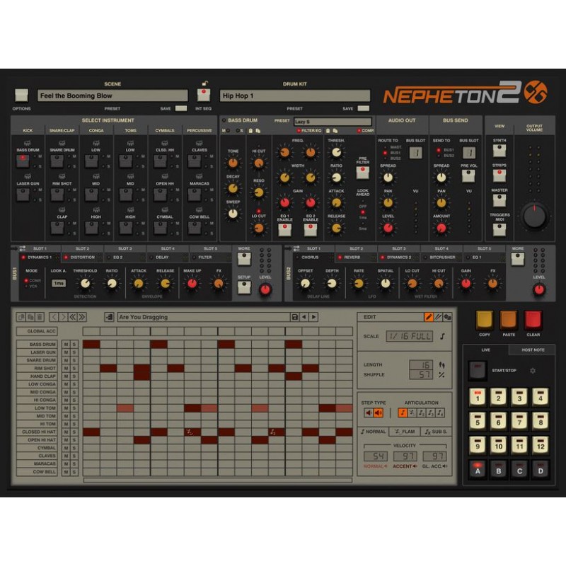D16 Group Nepheton 2 - Wirtualny komputer perkusyjny (do pobrania)