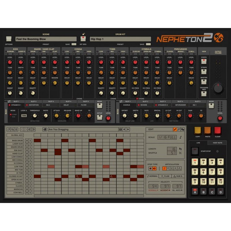 D16 Group Nepheton 2 - Wirtualny komputer perkusyjny (do pobrania)