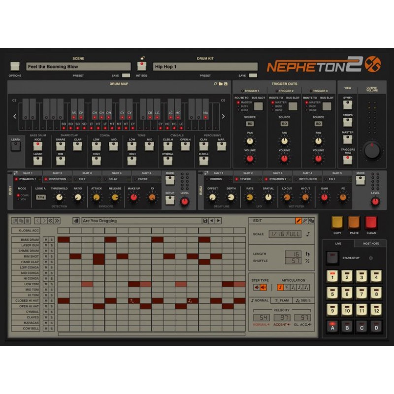 D16 Group Nepheton 2 - Wirtualny komputer perkusyjny (do pobrania)
