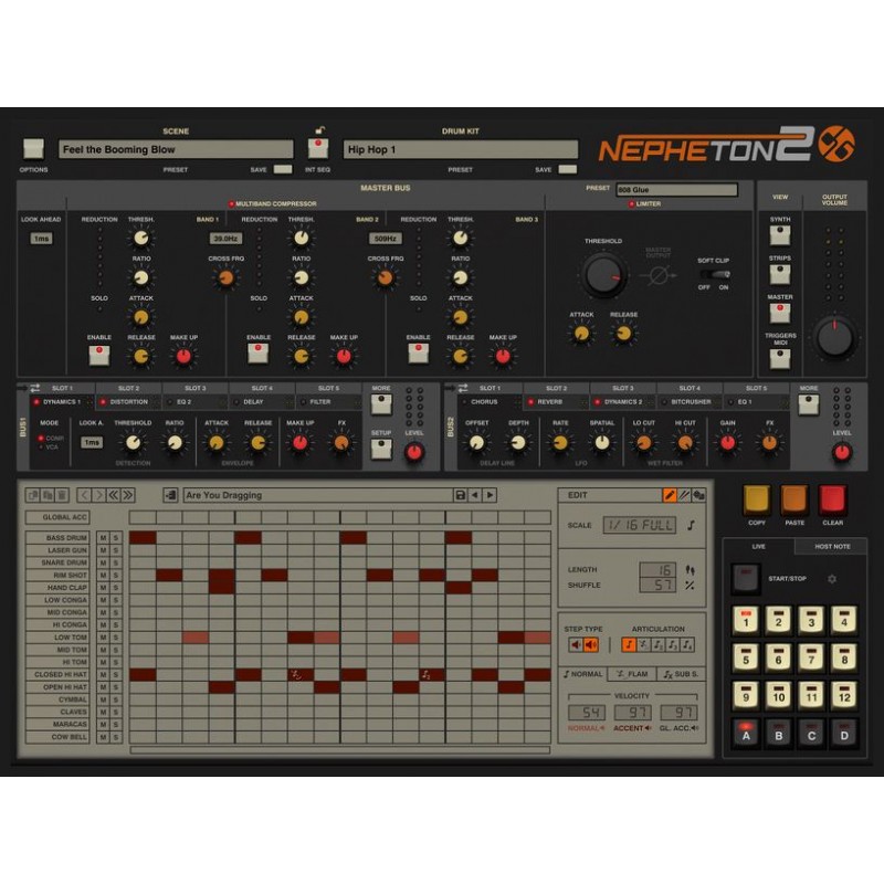 D16 Group Nepheton 2 - Wirtualny komputer perkusyjny (do pobrania)