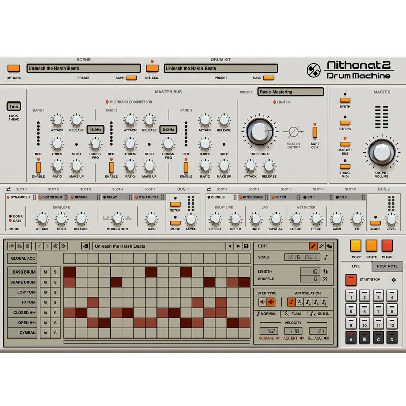 D16 Group Nithonat 2 - Wirtualny automat perkusyjny (do pobrania)